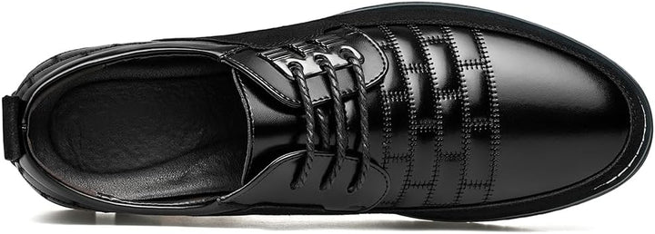 Stylish Leather Men's Shoes - James-Black-6.5-State of Style