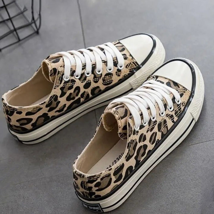Stylish leopard print women's sneakers – Savannah-3-State of Style