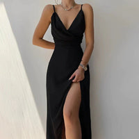Stylish Long Dress - Elara-Black-S-State of Style
