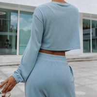 Stylish Loungewear Set | Cozy Home Suit For Women-Light Gray-S-State of Style