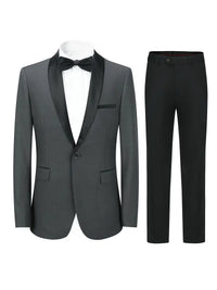 Stylish Luxe Men's Suit - David-Grey-XS-State of Style