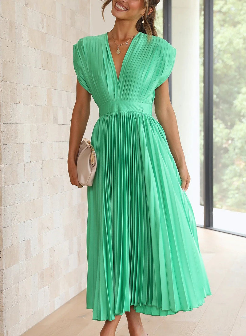 Stylish Maxi Dress - Elise-Green-XS-State of Style