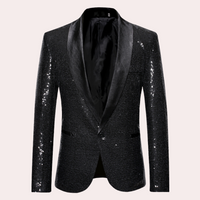 Stylish Men's Blazer - Orion-Black-S-State of Style