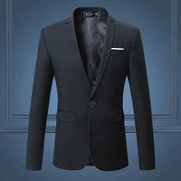 Stylish Men's Blazer - Victor-S-Black-State of Style