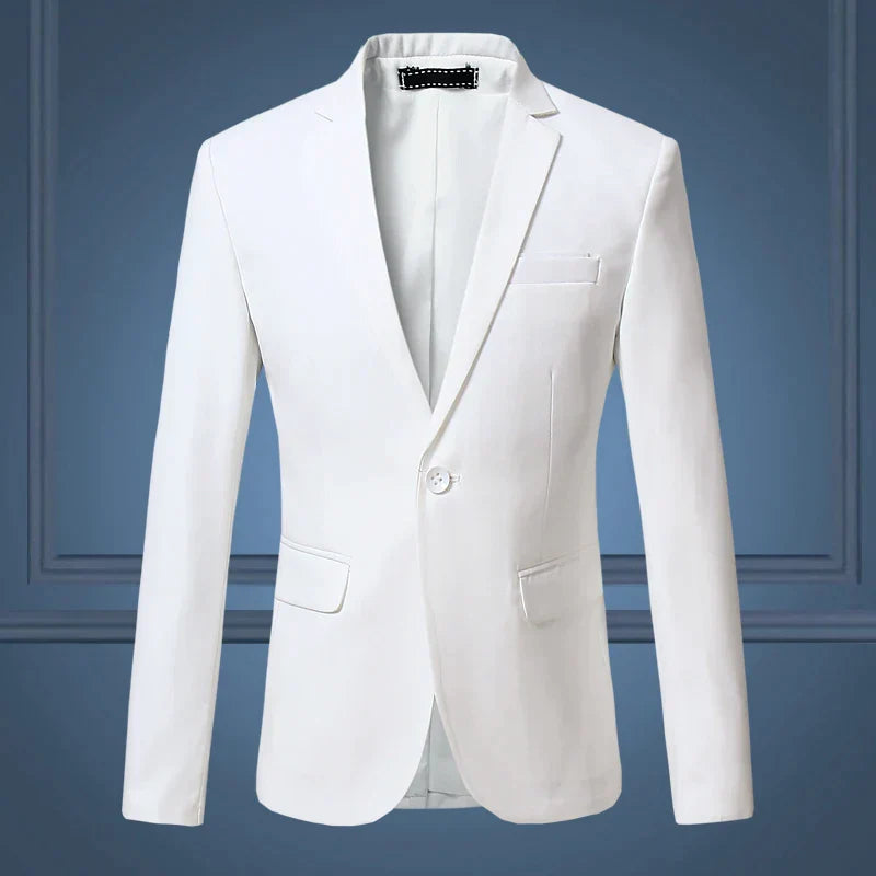 Stylish Men's Blazer - Victor-S-White-State of Style