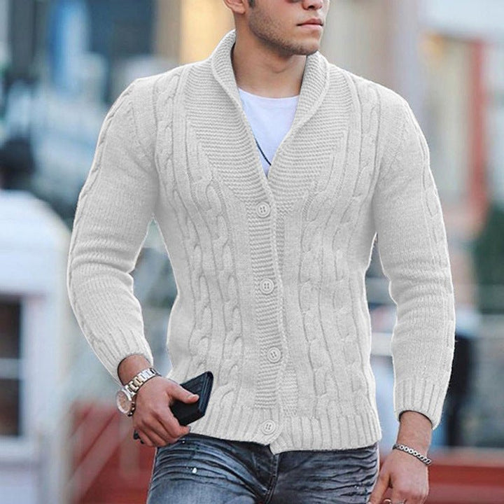 Stylish Men's Jumper - Luca-White-2XS-State of Style