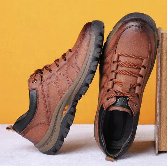 Stylish Men's Leather Comfort Shoes - Alexander-Brown-6-State of Style