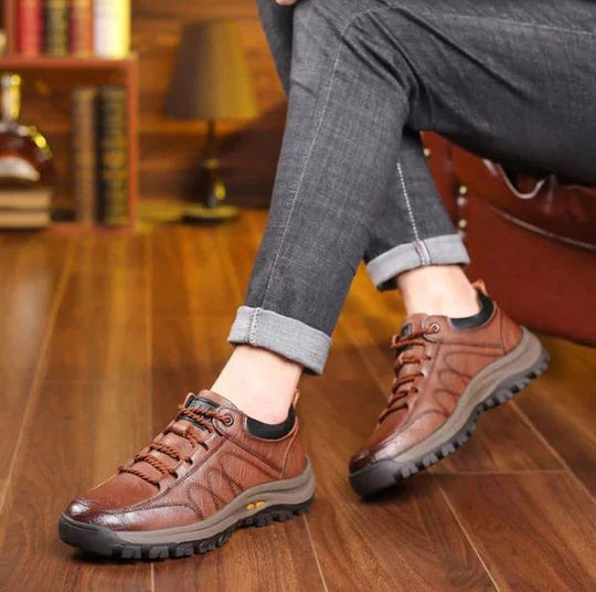 Stylish Men's Leather Comfort Shoes - Alexander-Brown-6-State of Style