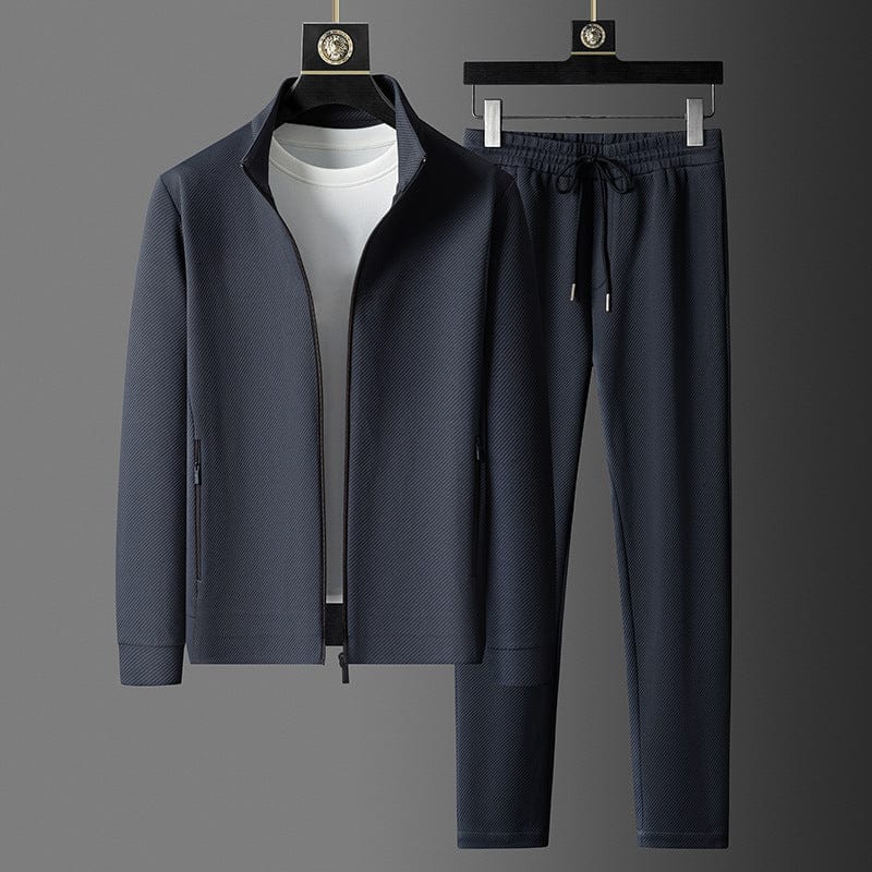 Stylish Men's Lounge Set - Noah-Royal Blue-L-State of Style