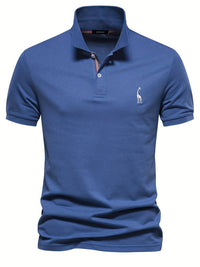 Stylish Men's Polo | Jasper-Blue-S-State of Style