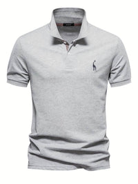 Stylish Men's Polo | Jasper-Grey-S-State of Style