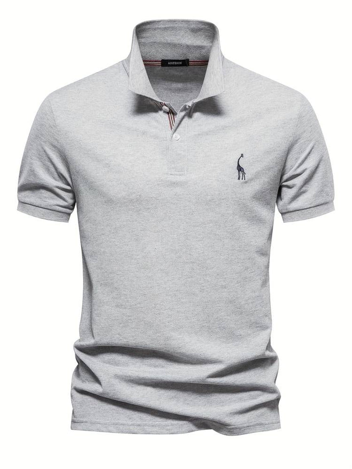 Stylish Men's Polo | Jasper-Grey-S-State of Style