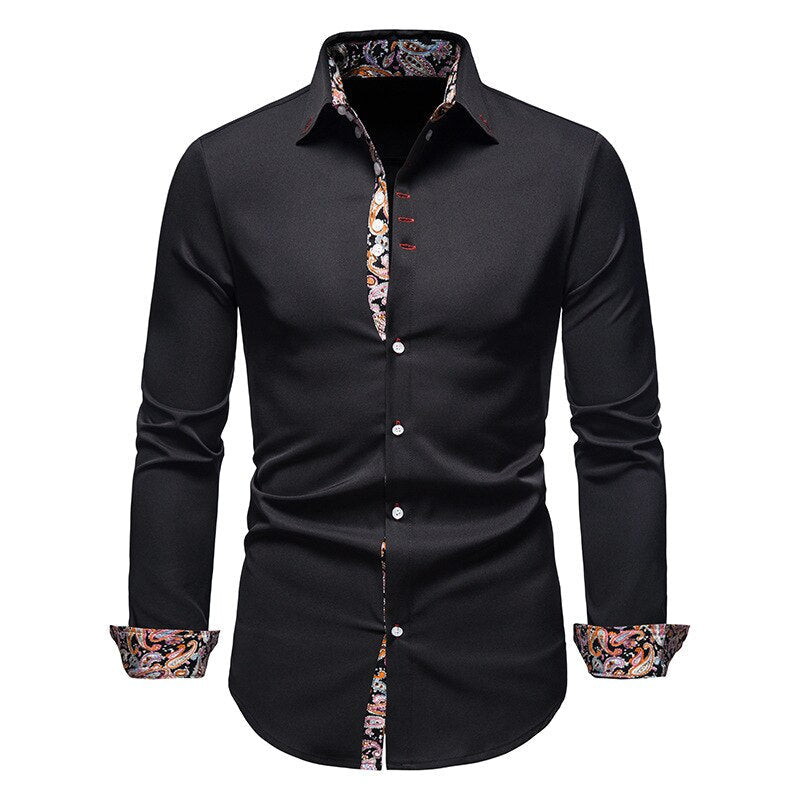 Stylish Men's Shirt - Arvid-Black-S-State of Style