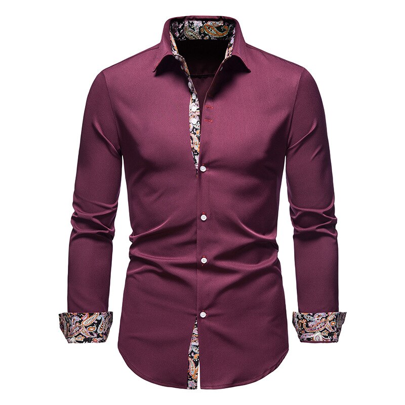 Stylish Men's Shirt - Arvid-Red-S-State of Style