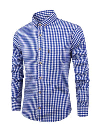 Stylish Men's Shirt - Jasper-Navy Blue-XS-State of Style