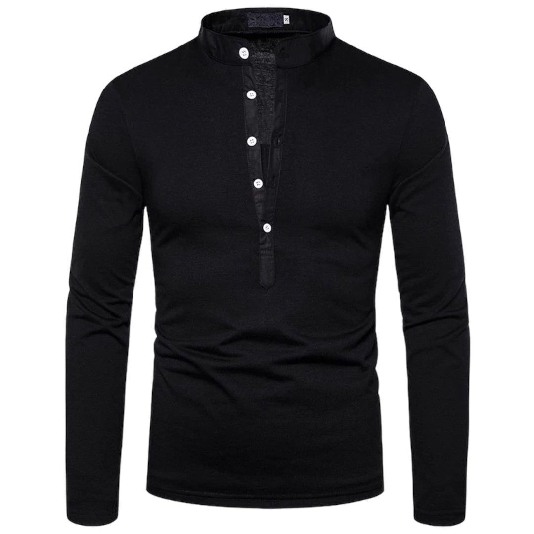 Stylish Men's Sweater - Arashi-Black-S-State of Style