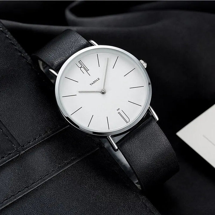 Stylish Men's Watch - Henry-Black/White-State of Style