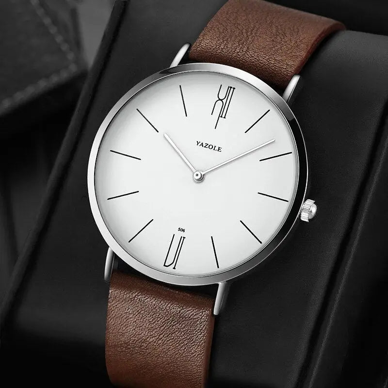 Stylish Men's Watch - Henry-Brown/White-State of Style