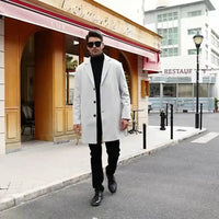 Stylish Men's Winter Coat - Atticus-Grey-M-State of Style