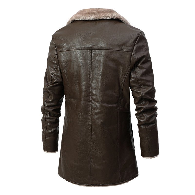 Stylish Men's Winter Coat - Lukas-Black-S-State of Style