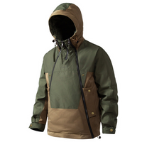 Stylish Men’s Winter Jacket with Dual Zip - NORDON-Green-S-State of Style