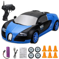 Stylish Mini Drifter for Thrilling Adventures - SwiftDrift-Bugatti Chiron Blue-State of Style