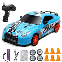 Stylish Mini Drifter for Thrilling Adventures - SwiftDrift-Nissan GTR Blue-State of Style