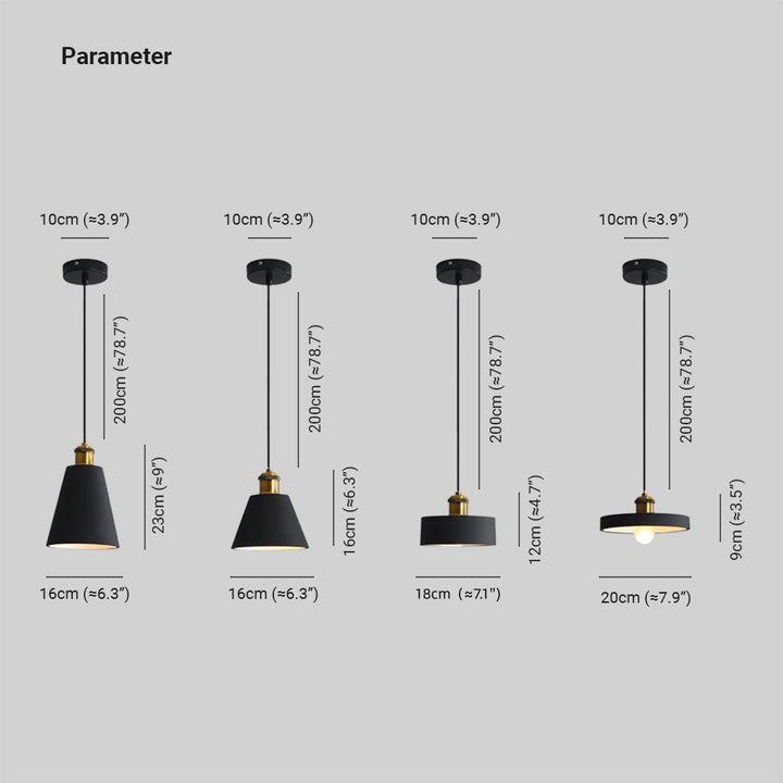 Stylish Morandi Design LED Pendant Light - MoraGlow-A-White-State of Style