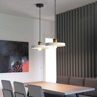Stylish Morandi Design LED Pendant Light - MoraGlow-A-White-State of Style
