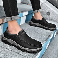 Stylish Orthopaedic Men's Shoes - Lucas-6-Brown-State of Style