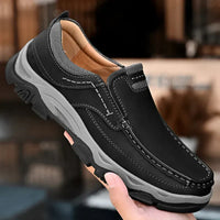 Stylish Orthopaedic Men's Shoes - Lucas-6-Brown-State of Style