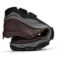 Stylish Orthopaedic Men's Shoes - Lucas-6-Brown-State of Style