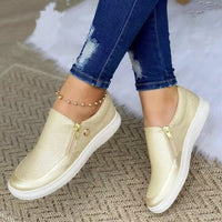Stylish Orthopaedic Women’s Shoes - Elara-Gold-5.5-State of Style