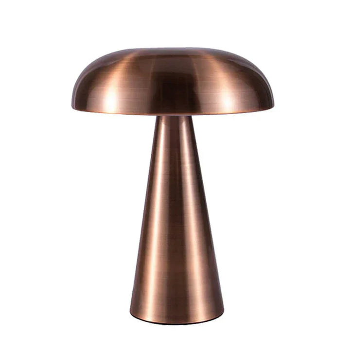 Stylish Portable Table Lamp - ShroomLite-Gold-State of Style