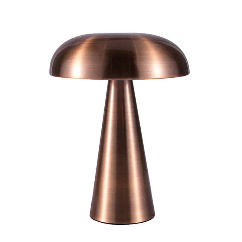 Stylish Portable Table Lamp - ShroomLite-Gold-State of Style