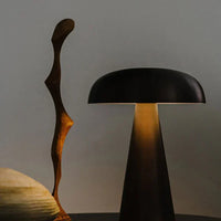 Stylish Portable Table Lamp - ShroomLite-Gold-State of Style