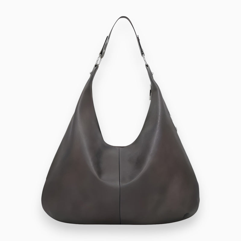 Stylish PU Leather Handbag - Bella-Grey-State of Style
