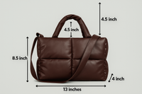 Stylish Quilted Ladies Designer Bags - Sofia-Black-State of Style