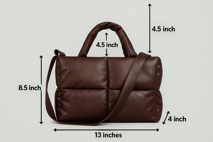 Stylish Quilted Ladies Designer Bags - Sofia-Black-State of Style