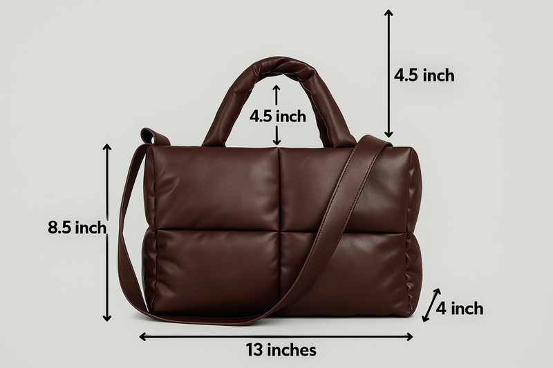 Stylish Quilted Ladies Designer Bags - Sofia-Black-State of Style