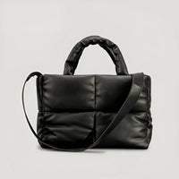 Stylish Quilted Ladies Designer Handbag - Sofia-Black-State of Style
