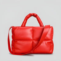 Stylish Quilted Ladies Designer Handbag - Sofia-Red-State of Style
