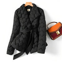 Stylish Quilted Women's Jacket - Eliana-Black-M-State of Style