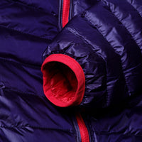 Stylish Reversible Women's Down Jacket - Aurora-Blue-S-State of Style