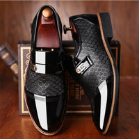 Stylish Shiny Men's Shoes - Hudson-Black-6-State of Style
