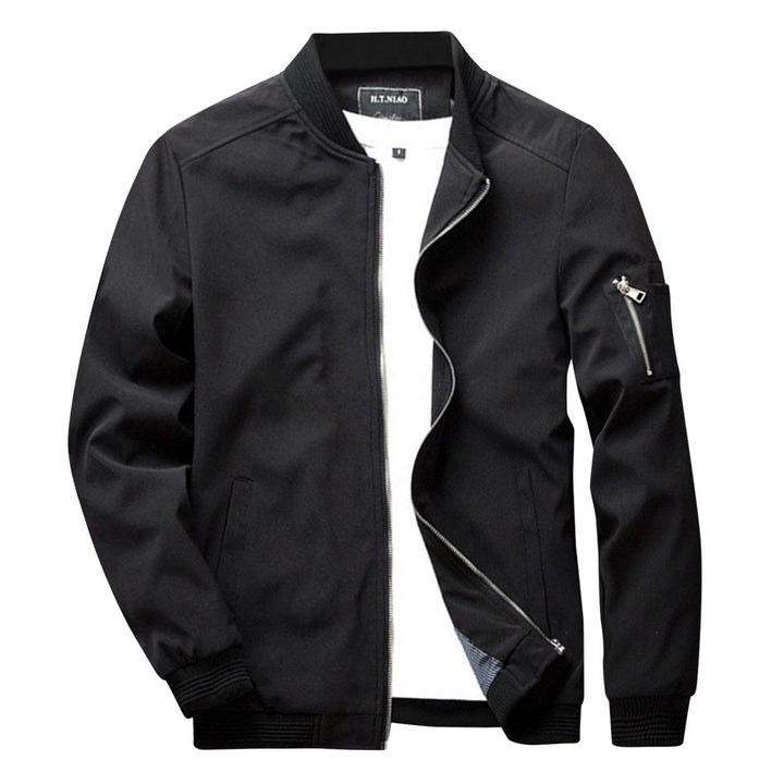 Stylish Short Summer Jacket for Men - Vernon-Black-M-State of Style