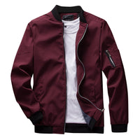 Stylish Short Summer Jacket for Men - Vernon-Red-M-State of Style