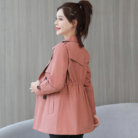 Stylish Short Trench Coat | Perfect for Every Occasion-Khaki-M-State of Style