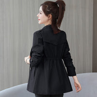 Stylish Short Trench Coat | Perfect for Every Occasion-Khaki-M-State of Style