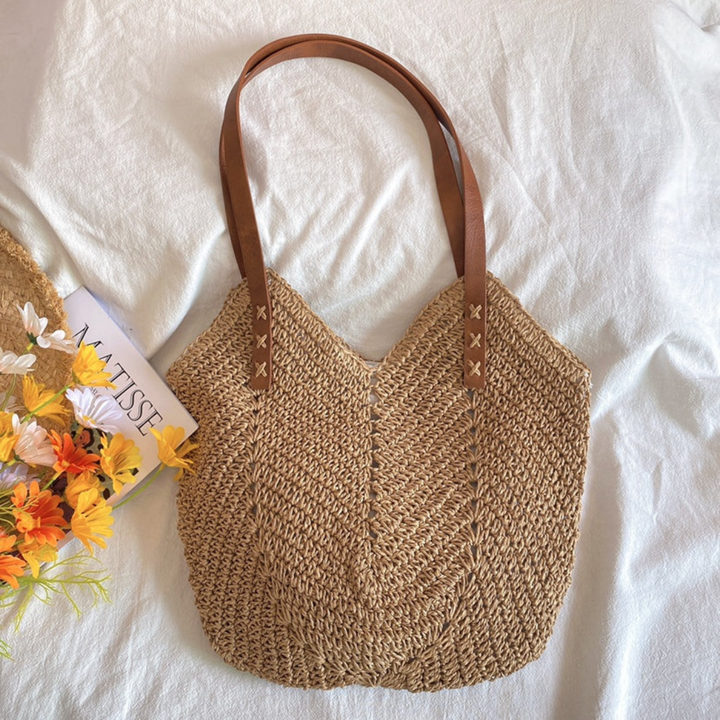 Stylish Shoulder Bag for Women - BreezeWoven-White-State of Style